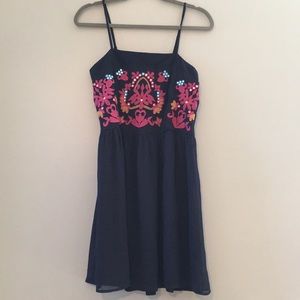 Francesca’s Navy Dress